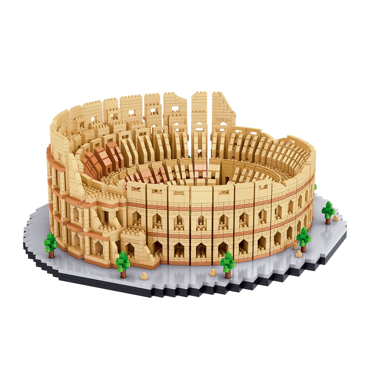 LULUFUN Mini Building Block Set, Roman Colosseum Architecture Model Blocks Kit, Collectible Model Sets to build, Toy Gifts for Kids and Adults 5594pcs