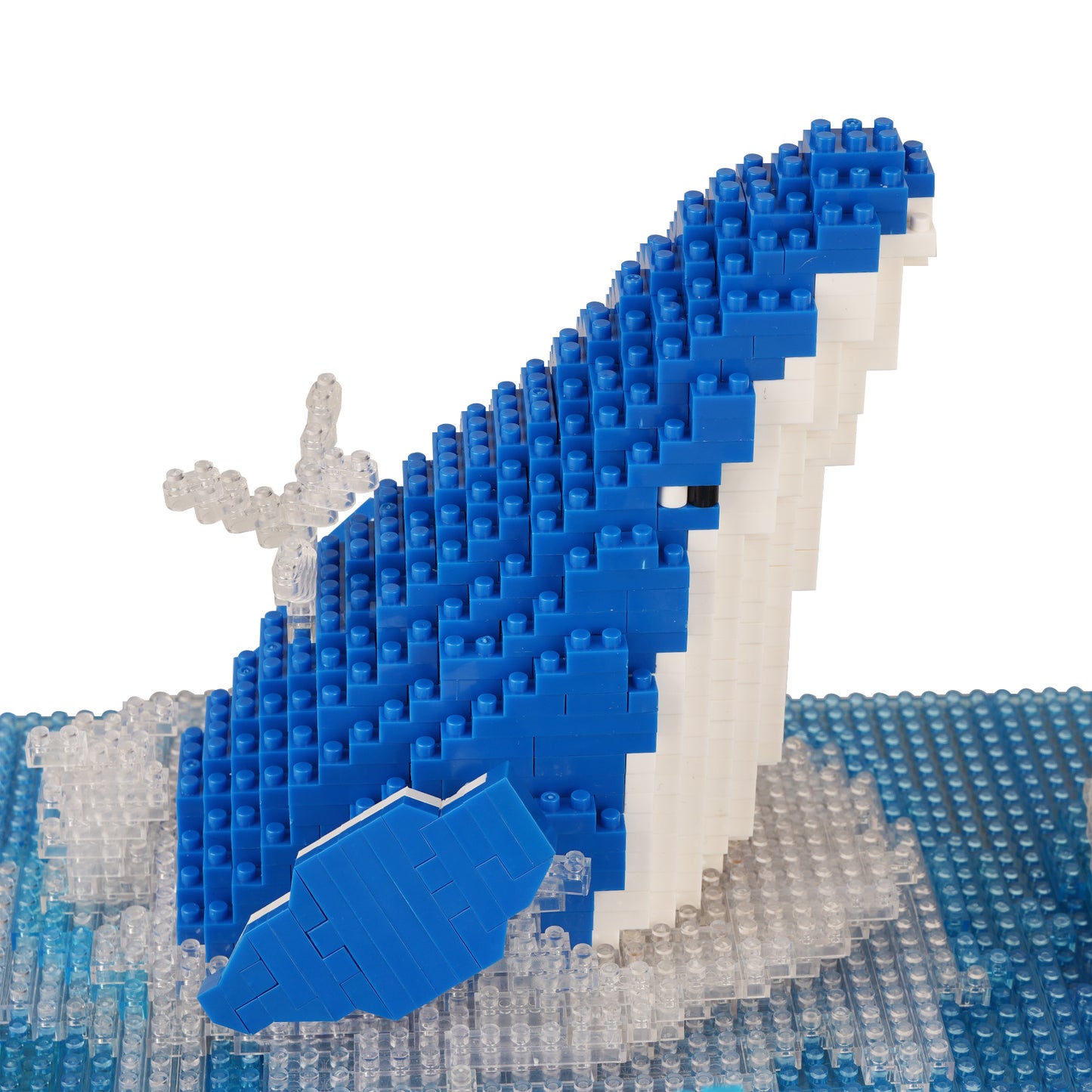 LULUFUN Animals Building Blocks Set Shark Whale Dolphin, Gift for Kids and Adult(1950pcs)