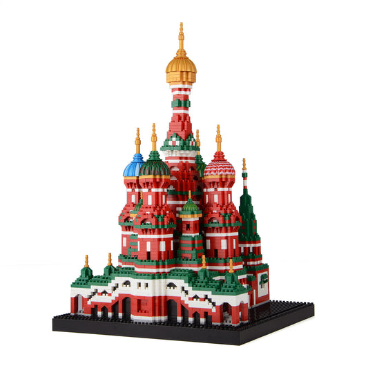 LULUFUN Building Blocks Set Saint Basil's Cathedral World-Famous Architecture Building Set Nano Micro Building Blocks Toys, Educational Toy, Gift for Adults and Children (4300 pcs)