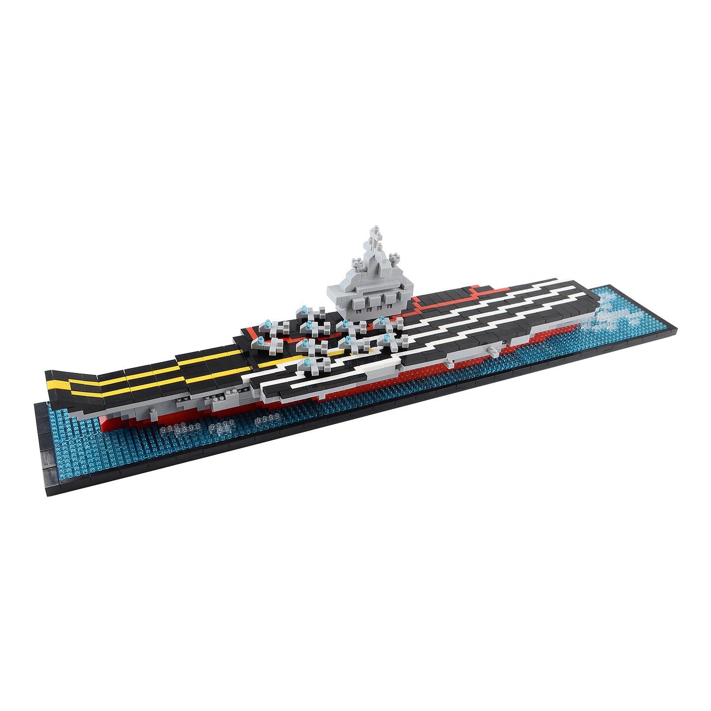 LULUFUN Aircraft Carrier Building Blocks Set, Gift for Birthday, New Year,Christmas (1300pcs)