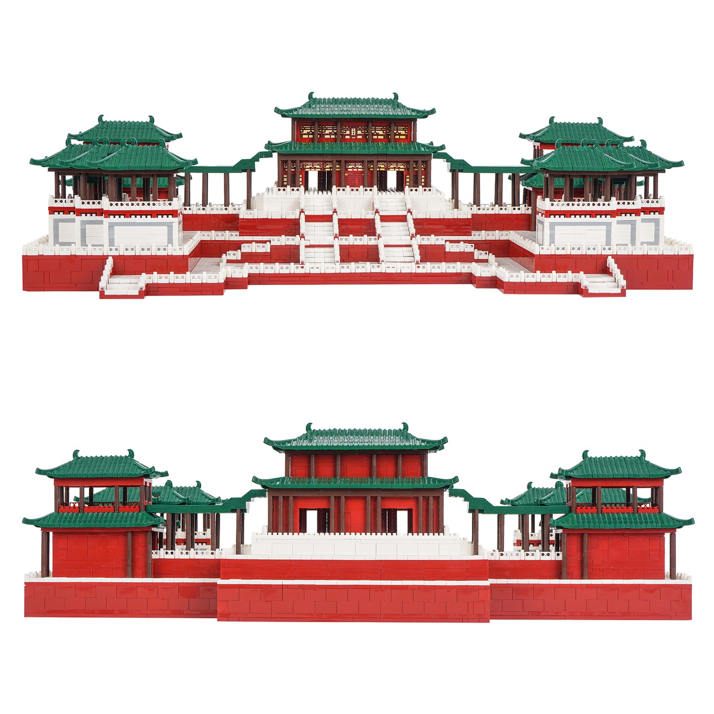 LULUFUN Chinese Tang Dynasty Architecture Building Blocks, The Daming Palace Mini Building Block Sets,Toy Gifts for Children and Adults 8109 pieces