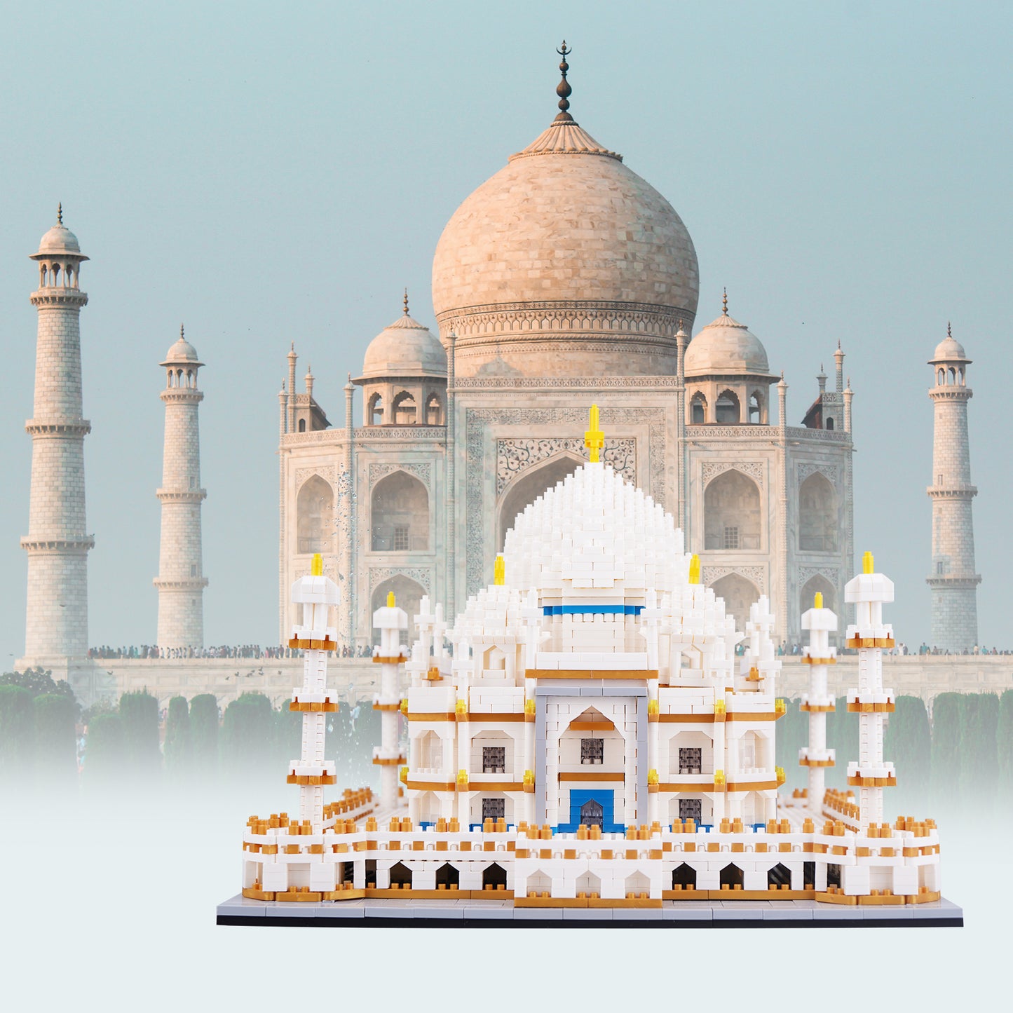 LULUFUN Taj Mahal Building Blocks Kit, Gift for Adults and Children (Normal Ver.4146pcs)