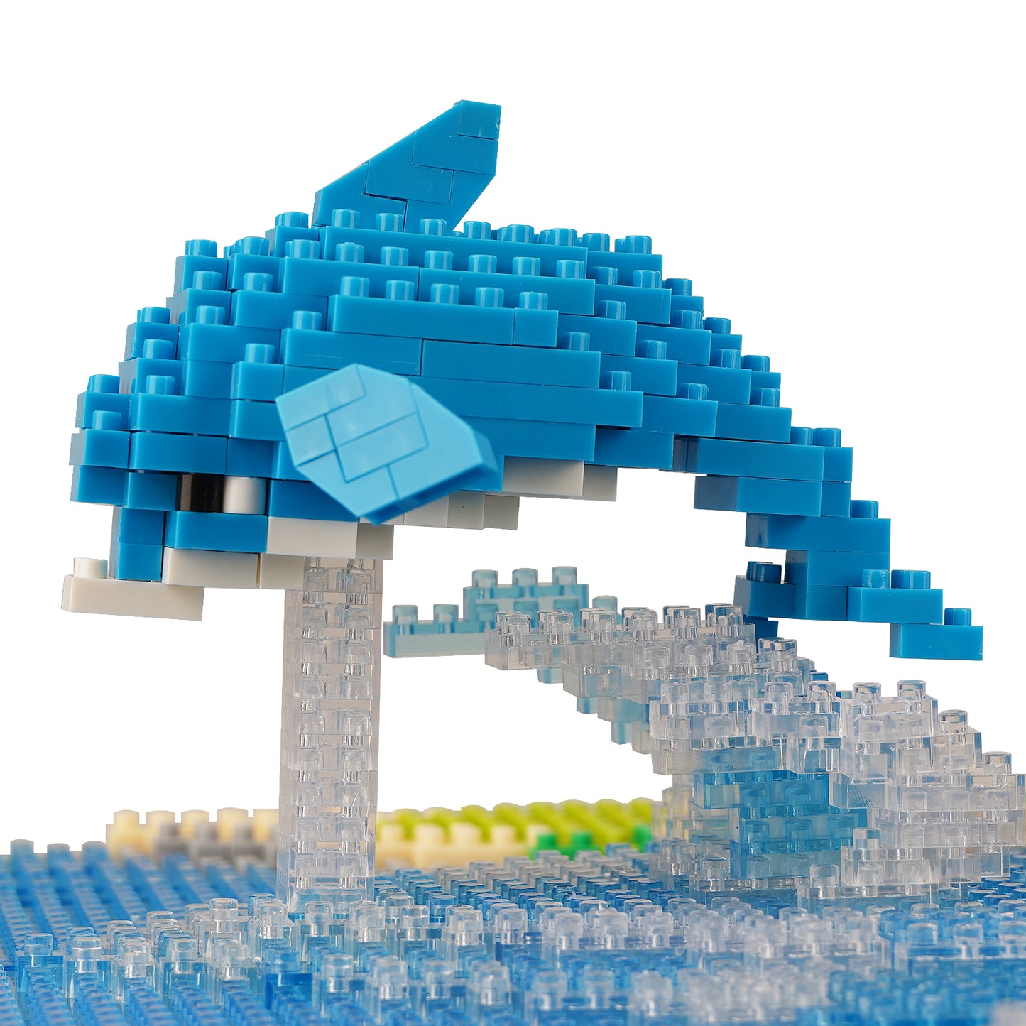 LULUFUN Animals Building Blocks Set Shark Whale Dolphin, Gift for Kids and Adult(1950pcs)