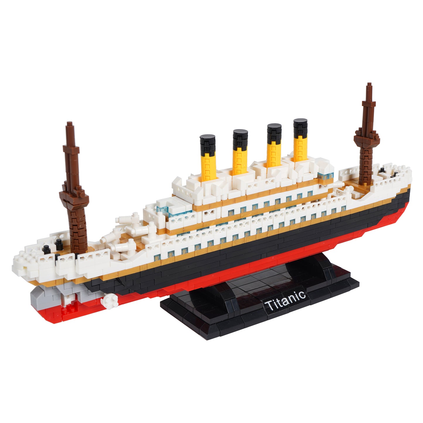 LULUFUN Titanic Ship Model Building Block Sets,World Famous Cruise Ship Mini Building Block Kits, Educational Toys,Gifts for Kids and Adults 1280 Pieces