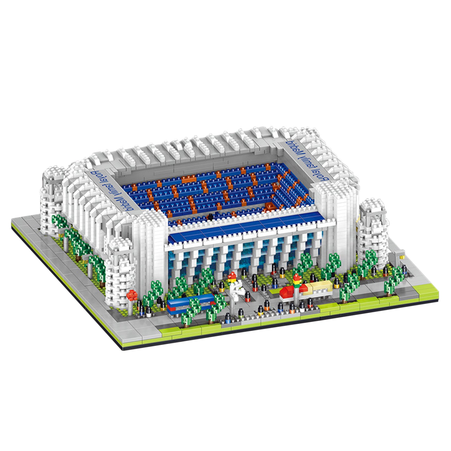 LULUFUN Building Block Set, Real Madrid Stadium Architecture Mini Block Set, World Famous Landmark Model Blocks Kit, Collectible Model Sets to Build, Toy Gifts for Kids and Adults 4030 pieces