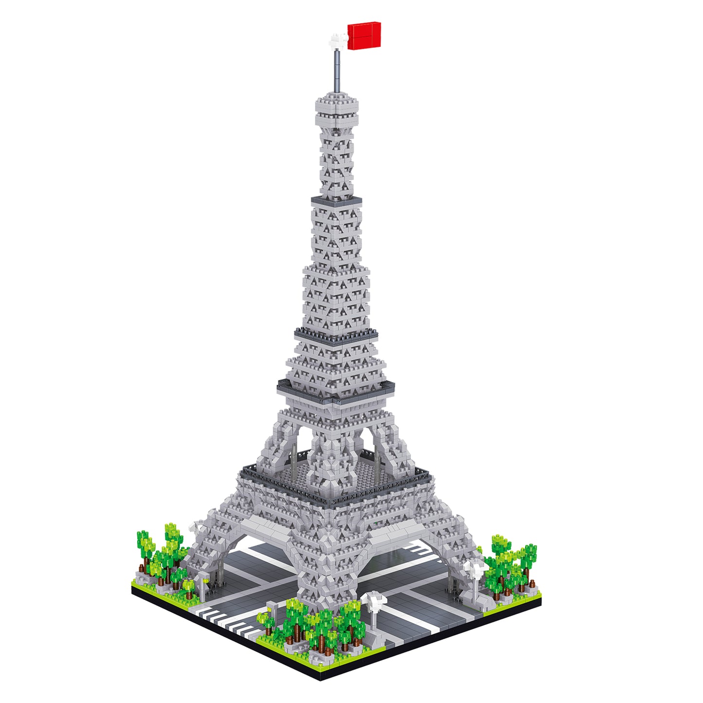 LULUFUN Eiffel Tower Mini Building Block, Famous Architecture Model Blocks Kit, Collectible Model Sets to build, Toy Gifts for Kids and Adults 3585pcs