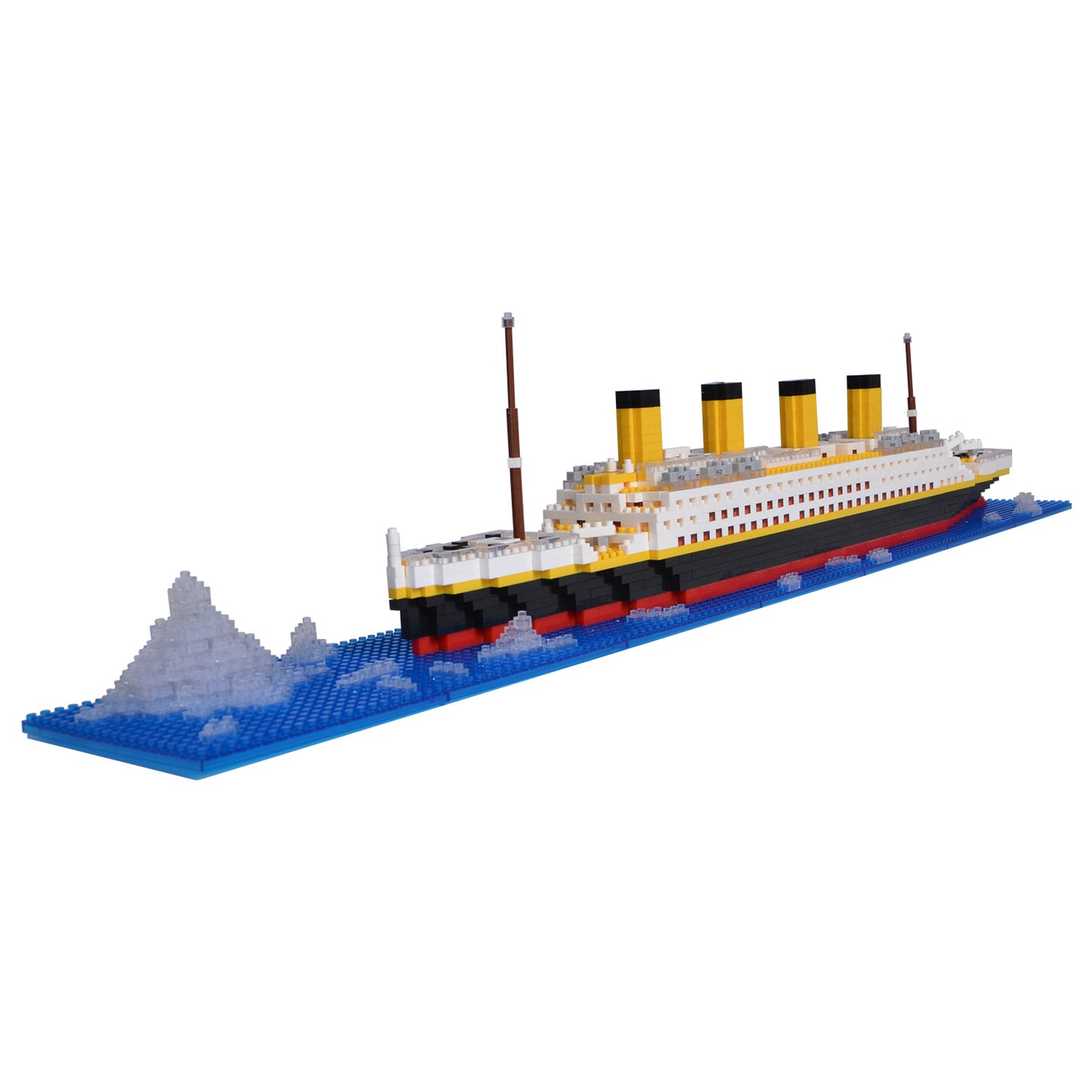 LULUFUN Titanic Ship Model Building Block Set, Gift for Adults and Children(1860 pcs)