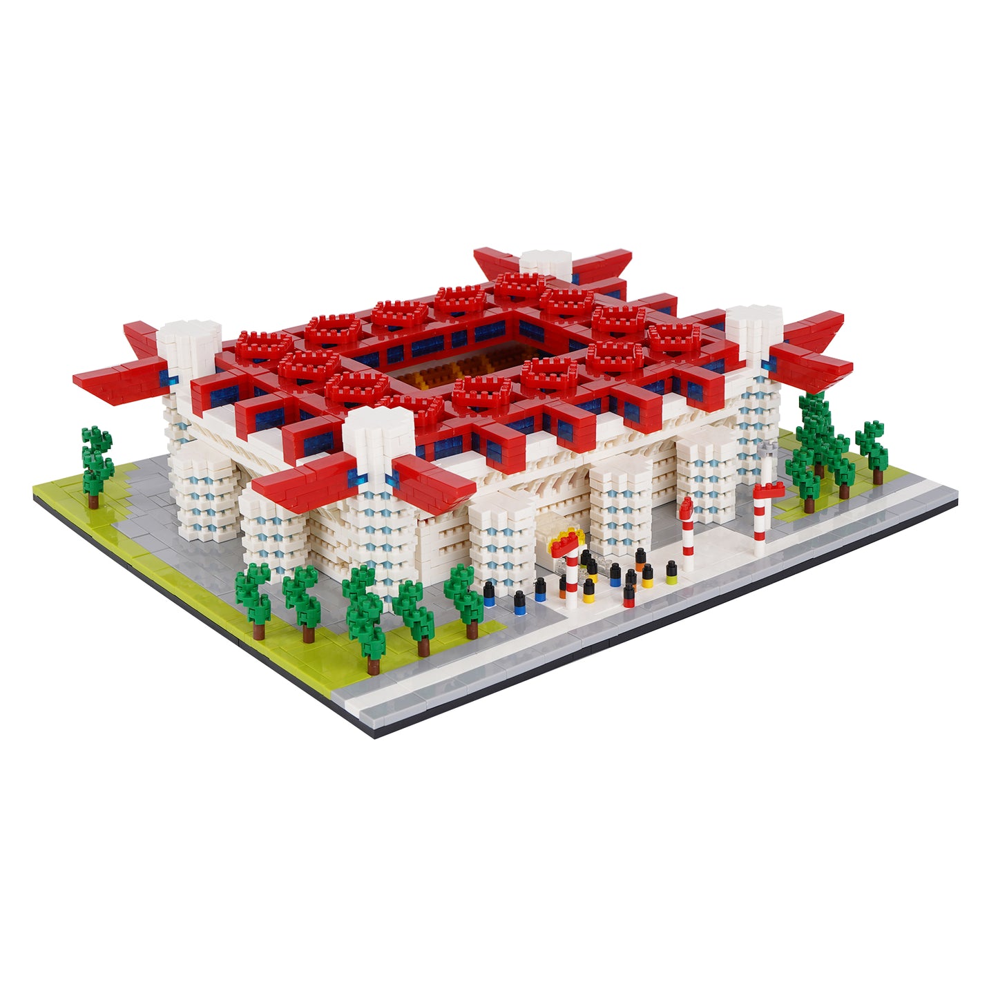 LULUFUN San Siro Stadium Building Blocks Set, Gift for Kids and Adult(3800pcs)