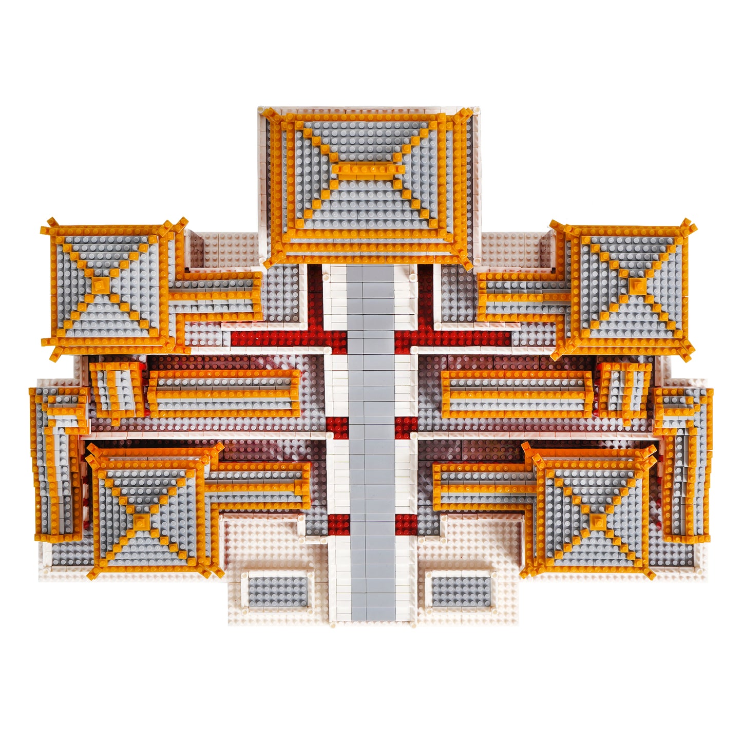 LULUFUN Chinese Qin Dynasty Architecture Building Blocks, The Epang Palace Mini Building Block Sets, Toy Gifts for Children and Adults 5184 pieces