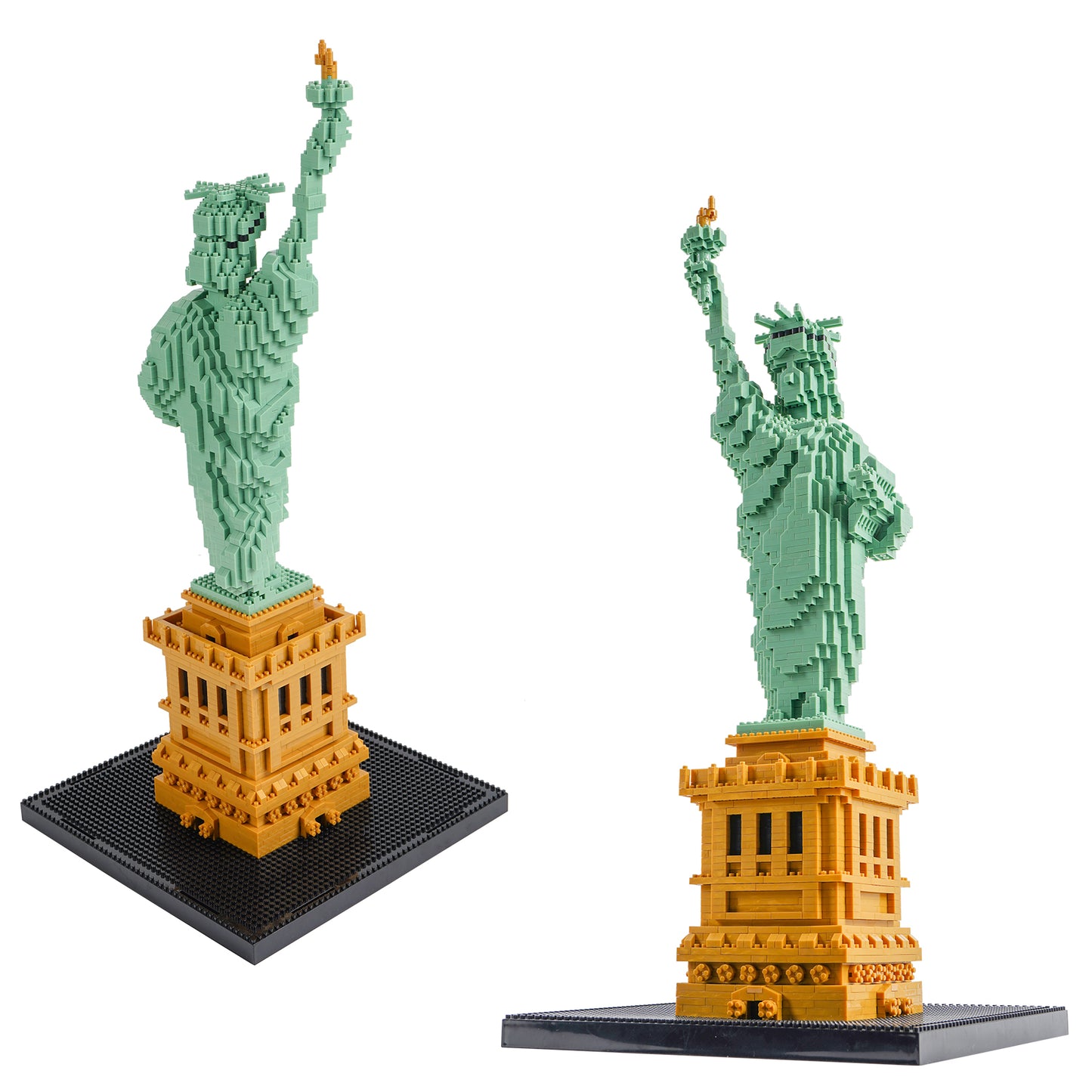 LULUFUN Statue of  Liberty Model Building Block Sets,World Famous Architecture  Mini Building Block, Educational Toys and Collection Sets ,Toy Gifts for Children and Adults 2810 pieces