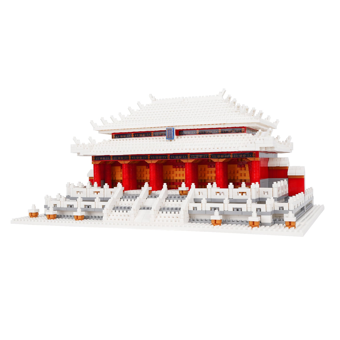 LULUFUN Chinese Ming Dynasty Architecture Building Blocks,Hall of Supreme Harmony Mini Building Block Sets,Toy Gifts for Children and Adults 2406 pieces