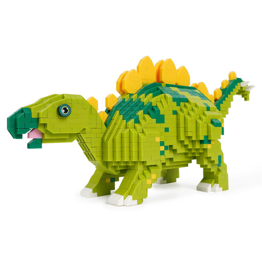 LULUFUN Dinosaur Building Blocks Kit , DIY Mini Building Blocks Toys ,Dinosaur Toy, Gift for Adults and Children (Stegosaurus)